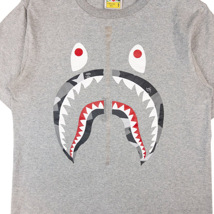 Vintage Bape Shark Graphic T Shirt Size S