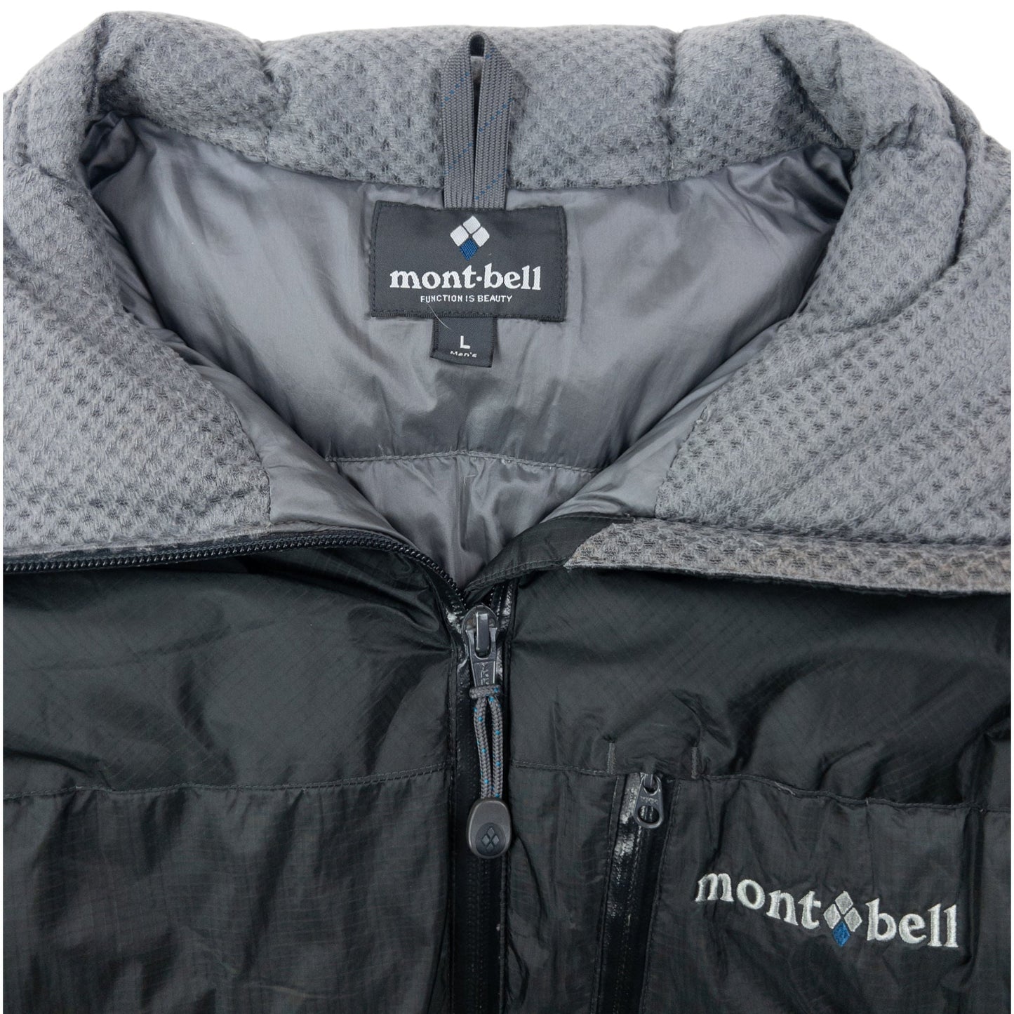 Vintage 2000s Montbell Zip Up Puffer Jacket Size L