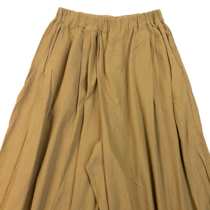 Vintage 80s Plantation By Issey Miyake Wide Trousers Size L | Large, Beige