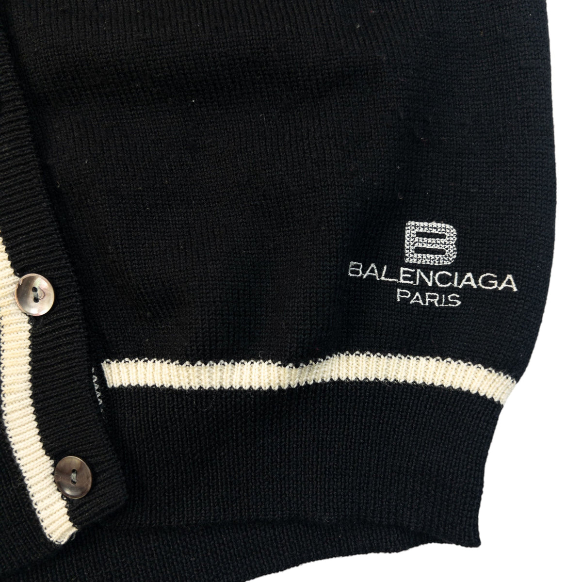 Vintage 90s Balenciaga Golf Button Up Sweater Vest Womens Size M | Medium, Multicoloured