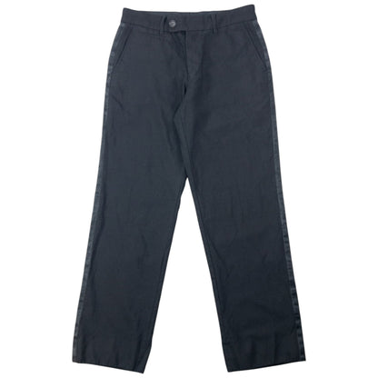 Vintage 90s Issey Miyake Wool And Silk Stripe Trousers Size W29 | W29, Black