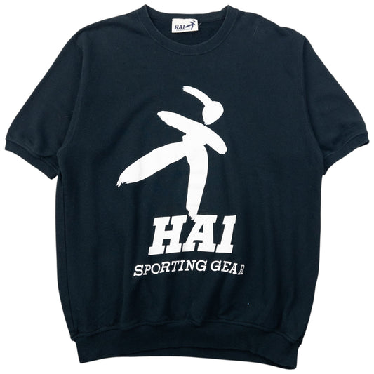 Vintage 90s Hai Sporting Gear By Issey Miyake Short Sleeve Sweatshirt Size S