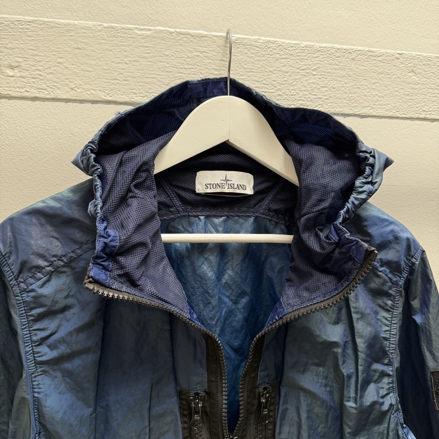 Stone Island Nylon Metal Watro Colour Weft (M) | Medium, Blue