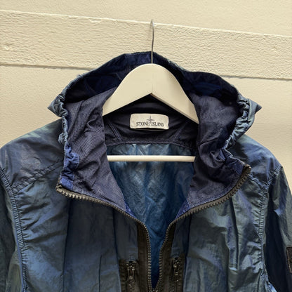 Stone Island Nylon Metal Watro Colour Weft (M) | Medium, Blue