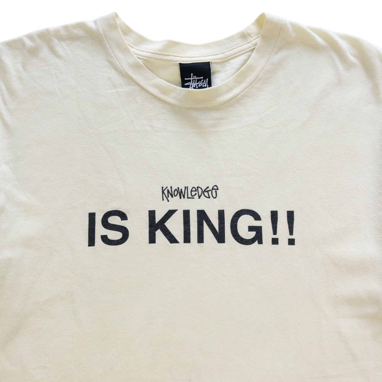 Stussy Is King T Shirt Size M