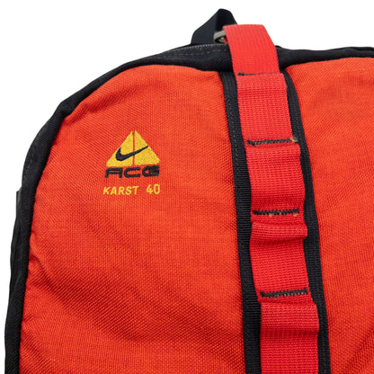 Vintage 90s Nike ACG Karst 40 Backpack | O/S, Black