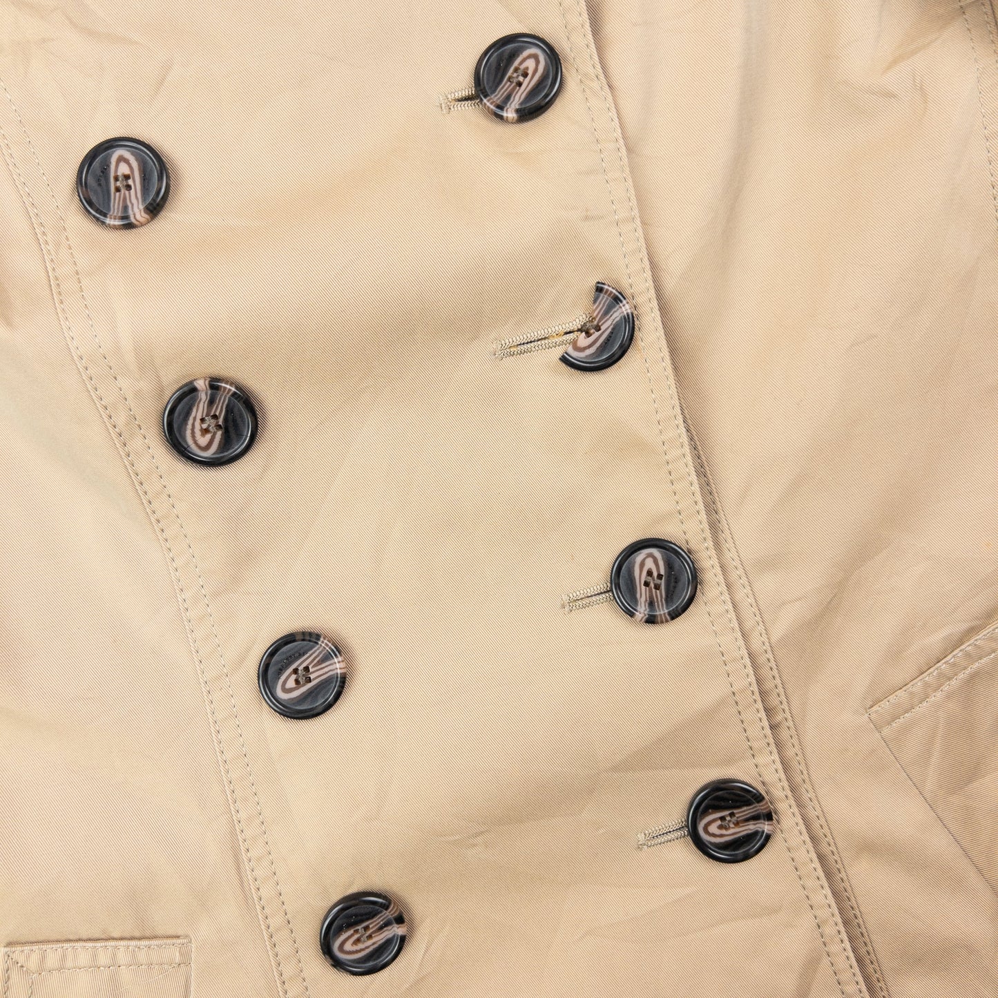 Vintage 2000s Burberry Blue Label Nova Check Lined Trench Jacket Womens Size M | Medium, Beige