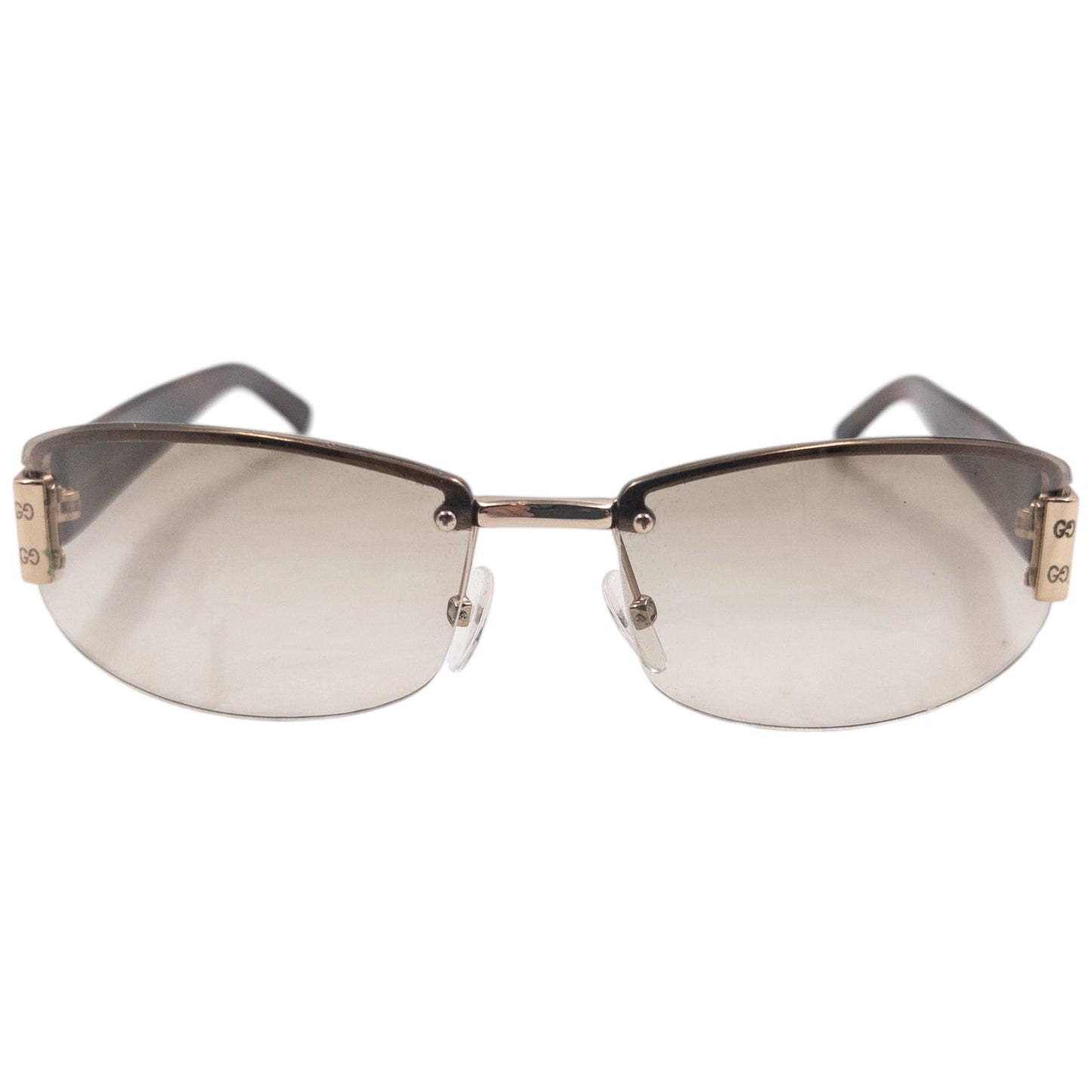 Vintage 1999 Gucci By Tom Ford Rimless Sunglasses | O/S, Brown