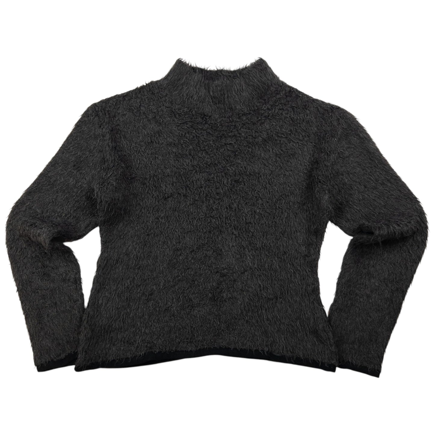 Vintage Jean Paul Gaultier Faux Fur Turtleneck Jumper Womens Size S