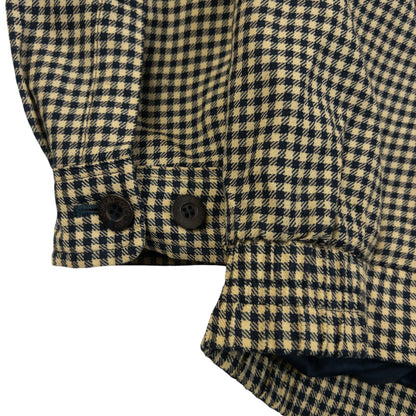 Vintage 90s YSL Yves Saint Laurent Checkered Harrington Jacket Size XS | XS, Multicoloured