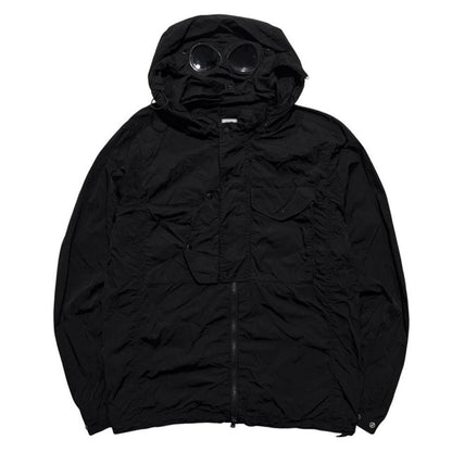 CP Company Chrome-R Nylon Goggle Jacket | Large, Black