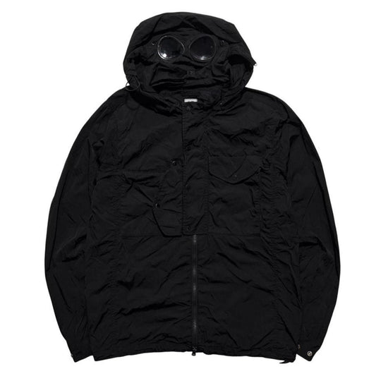 CP Company Chrome-R Nylon Goggle Jacket | Large, Black