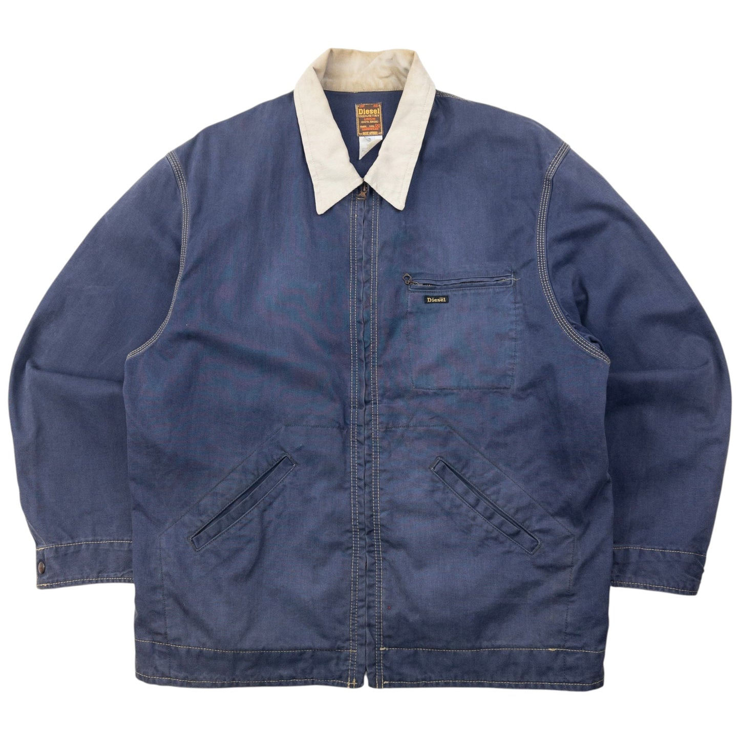 Vintage 90s Diesel Industry Zip Up Jacket Size L