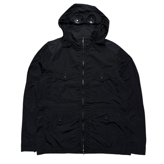 CP Company Chrome Multipocket Goggle Jacket | XXL, Black