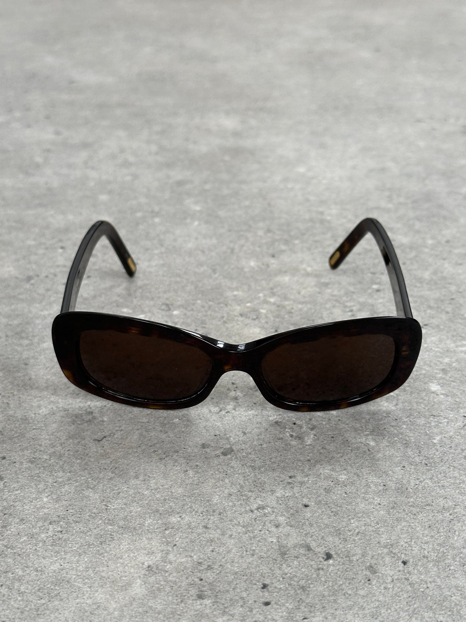 Fendi 2000s Oversized FF Monogram Logo Sunglasses
