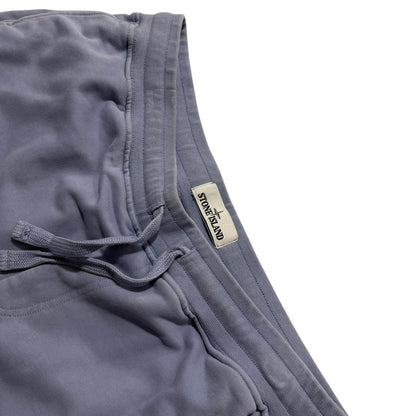 Stone Island Baby Blue Shorts | Large, Blue