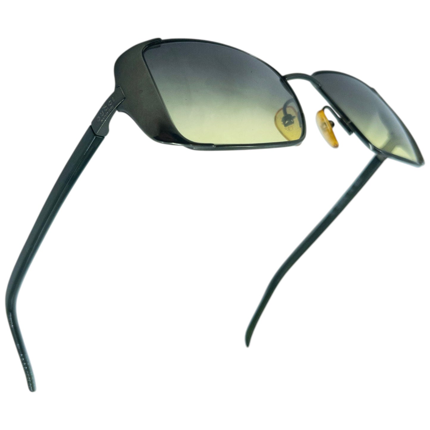 Vintage 2000s Gucci Sunglasses | O/S, Green
