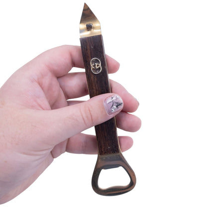 Vintage 80s Gucci Bottle Opener | O/S, Brown