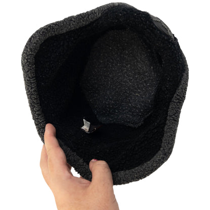 Vintage 90s Oakley Fleece Skull Trapper Hat | O/S, Black