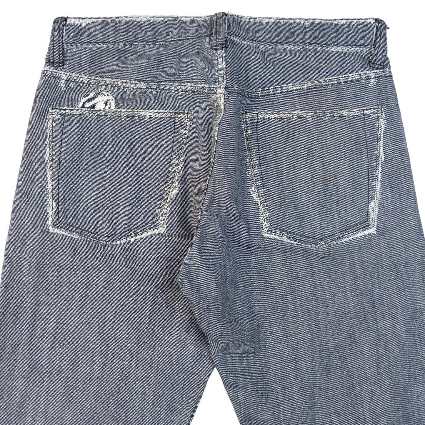 Vintage 2000s A-POC By Issey Miyake Denim Jeans Size W32 | W32, Grey