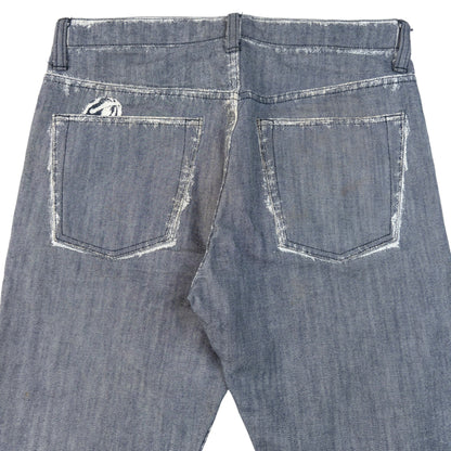 Vintage 2000s A-POC By Issey Miyake Denim Jeans Size W32 | W32, Grey