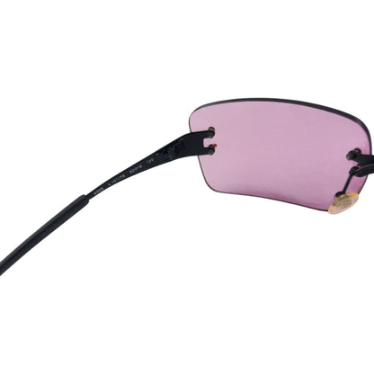 Vintage 2000s Chanel Rimless Sunglasses | O/S, Black