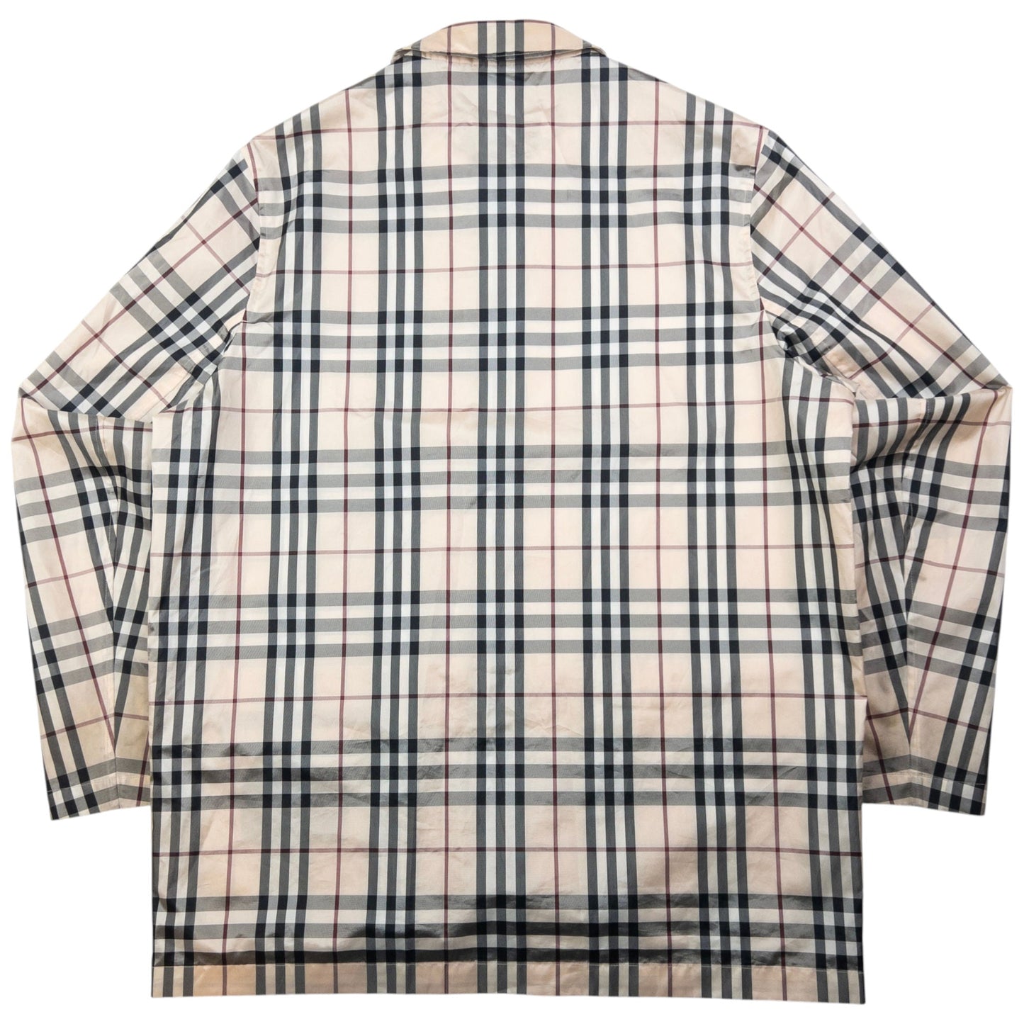 Vintage Burberry Nova Check Packable Jacket Size XL