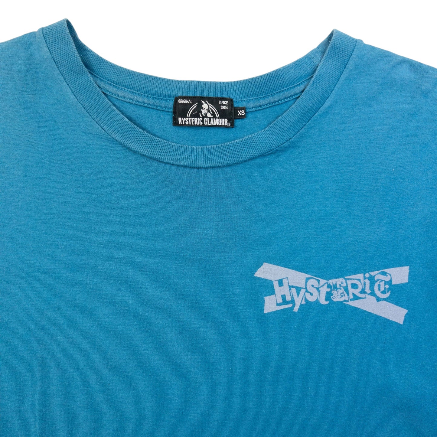 Vintage 2000s Hysteric Glamour Walked Away Graphic T Shirt Size XS | XS, Blue