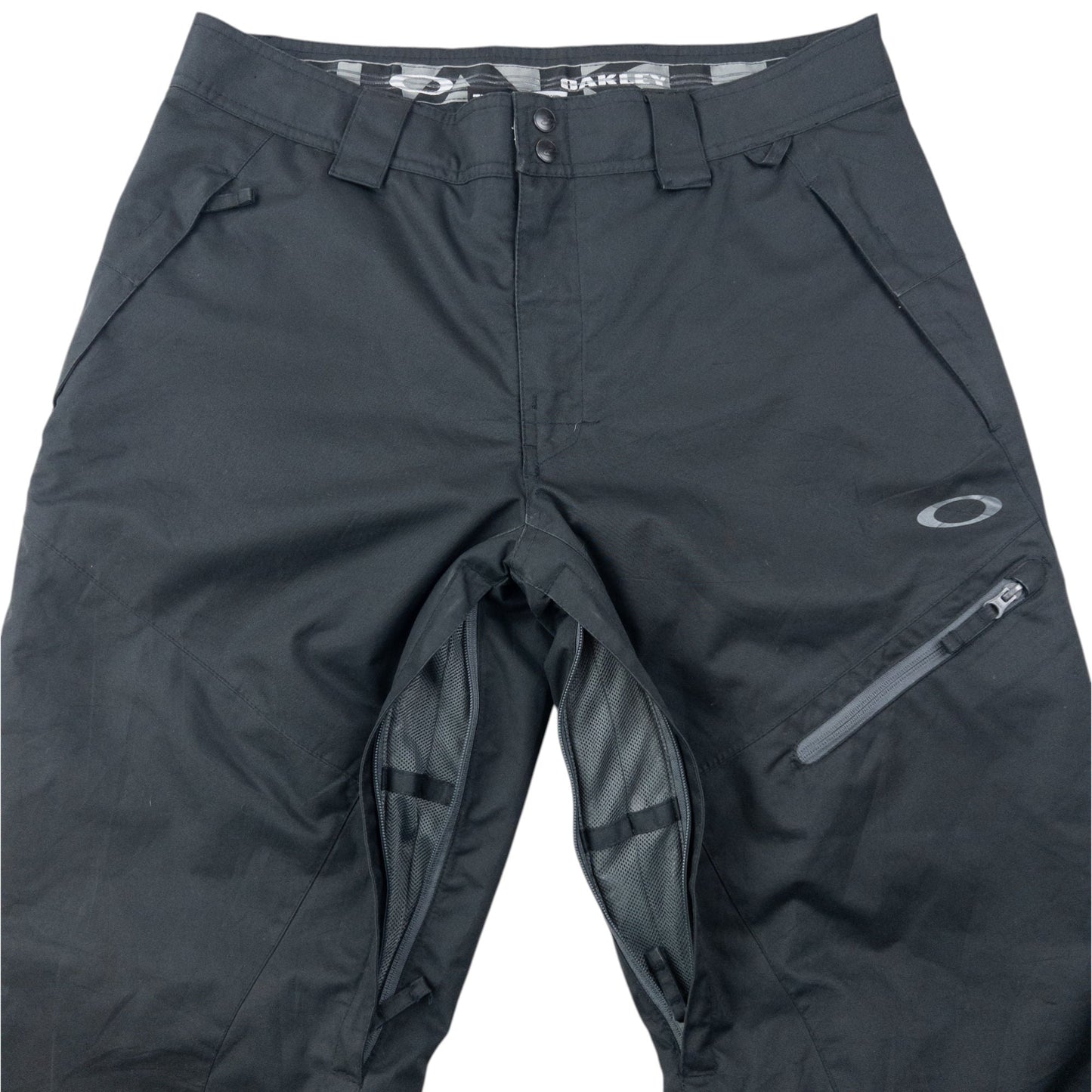 Vintage 2000s Oakley Snowboarding Trousers Size L | Large, Black