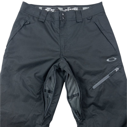 Vintage 2000s Oakley Snowboarding Trousers Size L | Large, Black