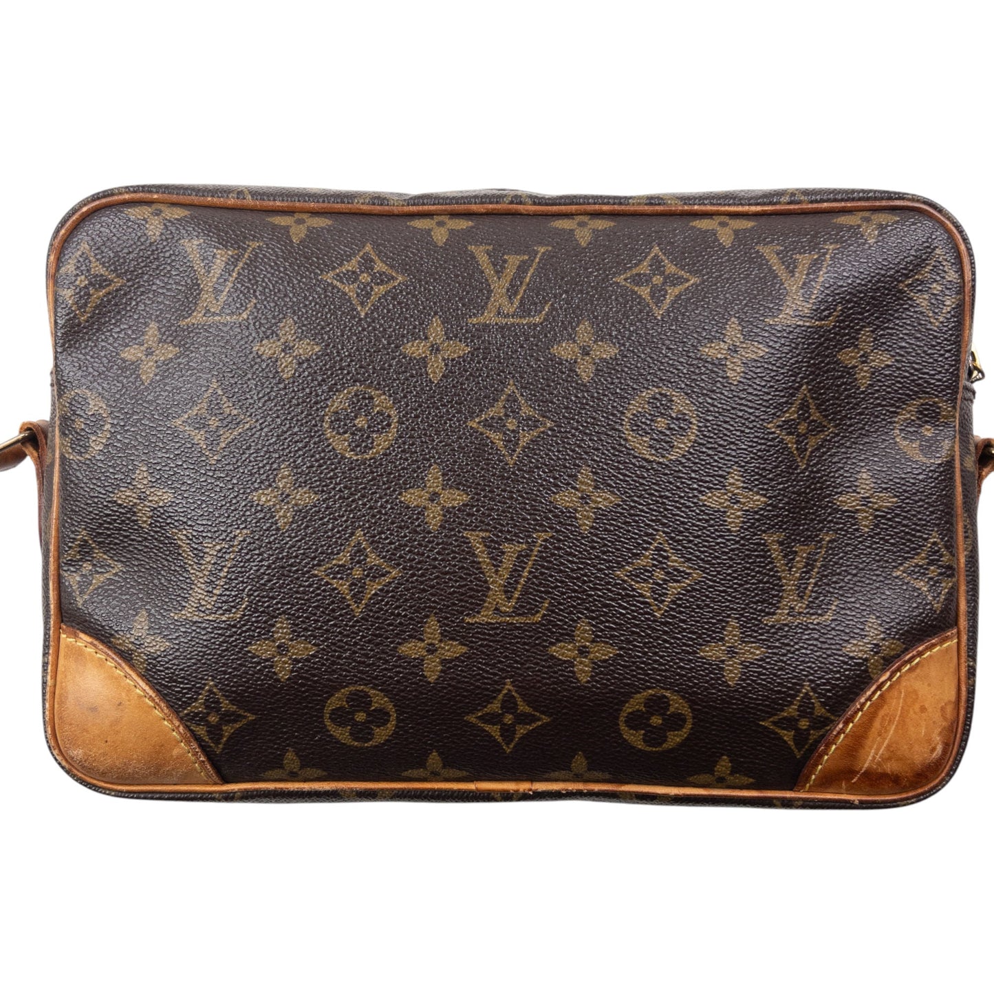 Vintage 90s Louis Vuitton Trocadero Monogram Leather Crossbody Bag