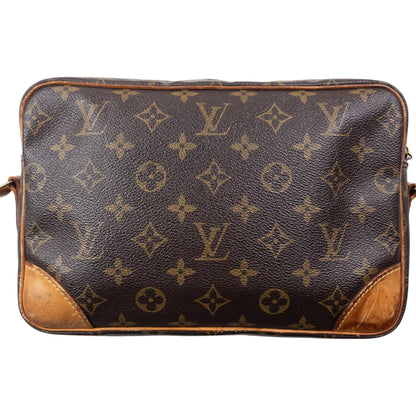 Vintage 90s Louis Vuitton Trocadero Monogram Leather Crossbody Bag