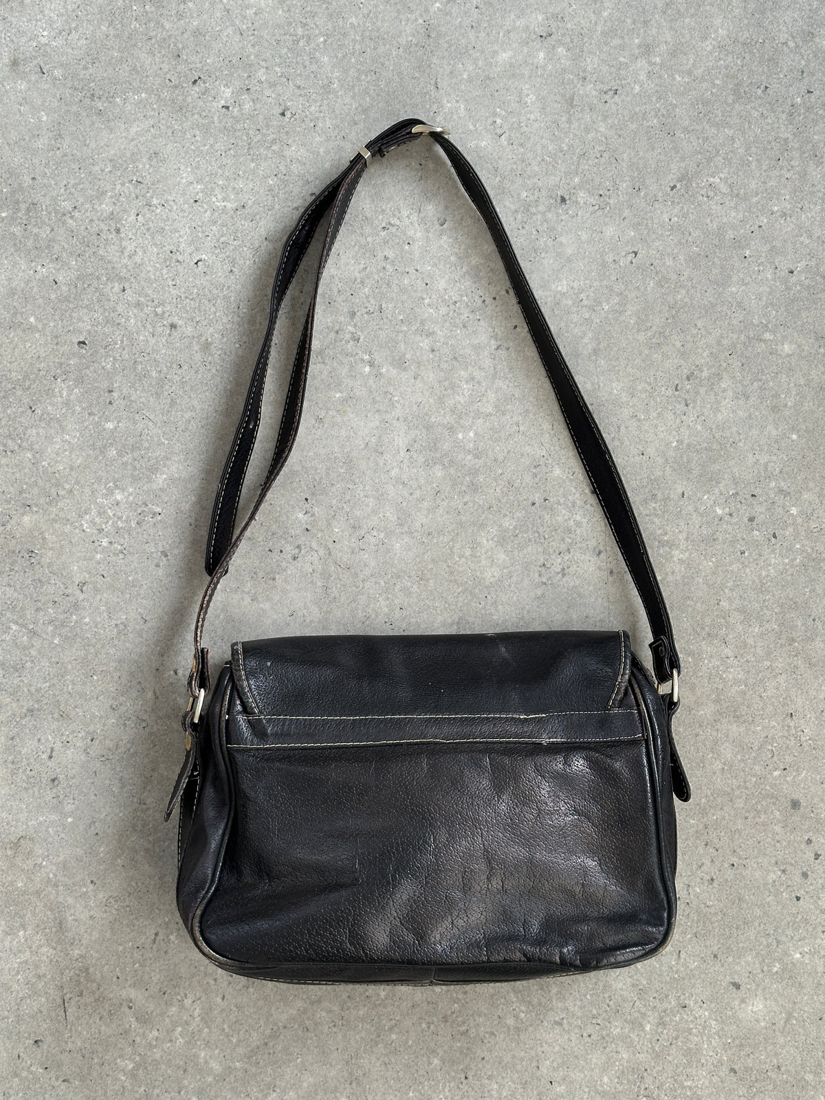 Gianfranco Ferre 1990s Leather Crossbody Bag