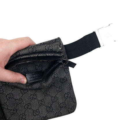 Vintage Gucci Monogram Crossbody Bag
