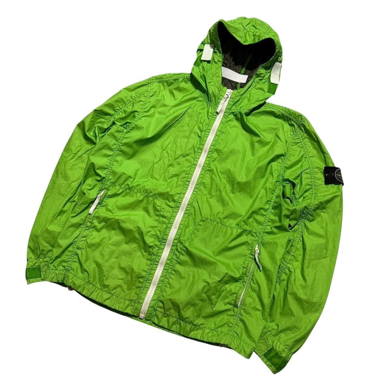Stone Island Green Membrana-TC Jacket | XL, Green
