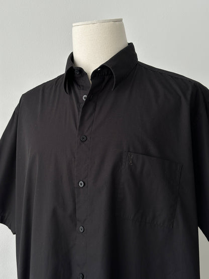 Yves Saint Laurent Pour Homme 2000s Short Sleeve Shirt - XXL