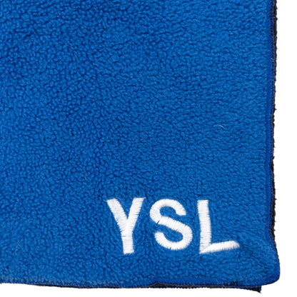 Vintage YSL Yves Saint Laurent Reversible Fleece Scarf