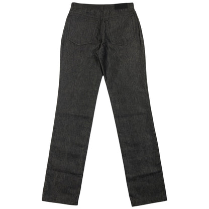 Vintage 2000s Gucci By Tom Ford Iridescent Trousers Womens Size W26 | W26, Black