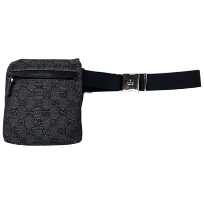 Vintage Gucci Monogram Crossbody Bag