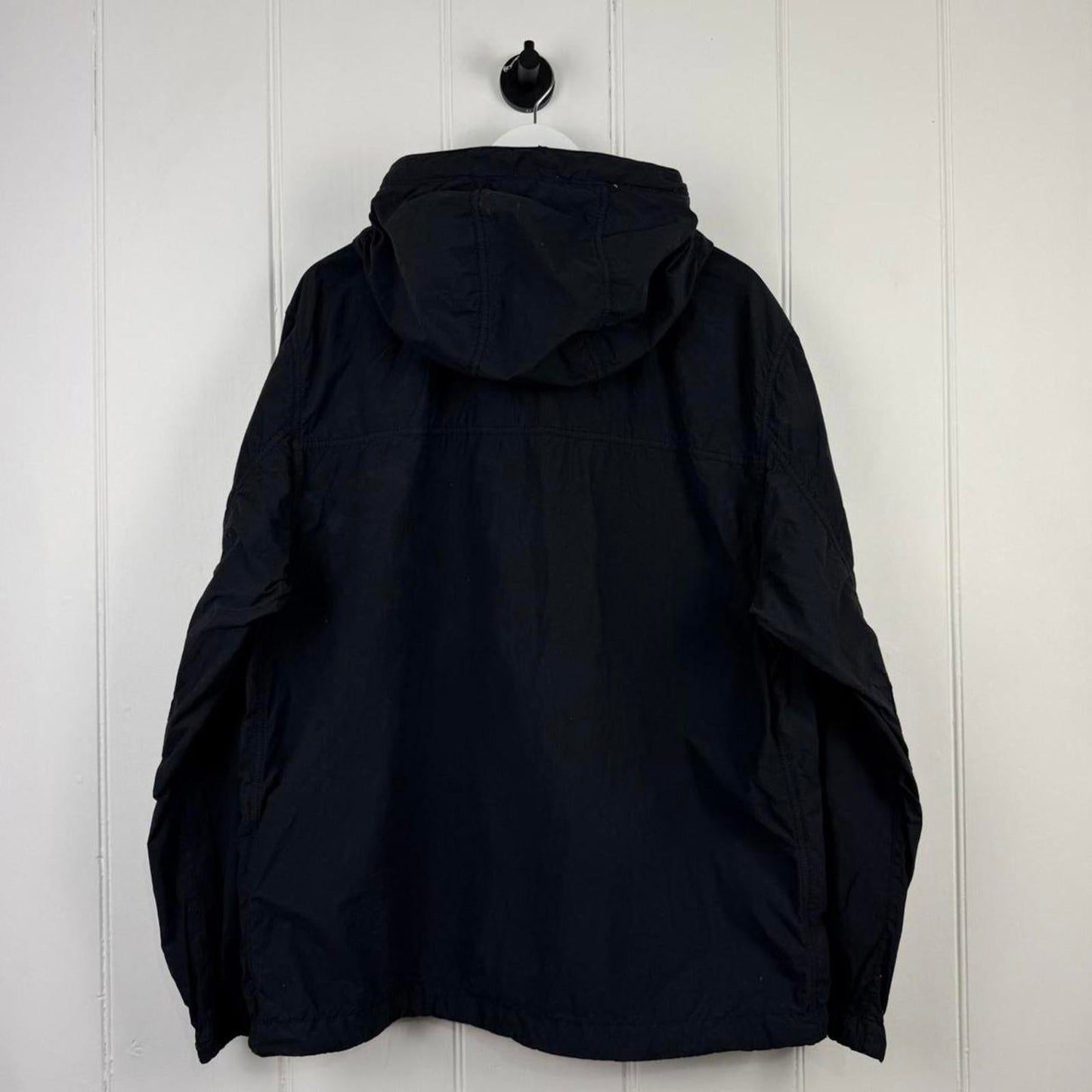 Stone Island Ghost Piece Nylon Smerrigliato Hooded Jacket (XL) | Extra Large, Tan