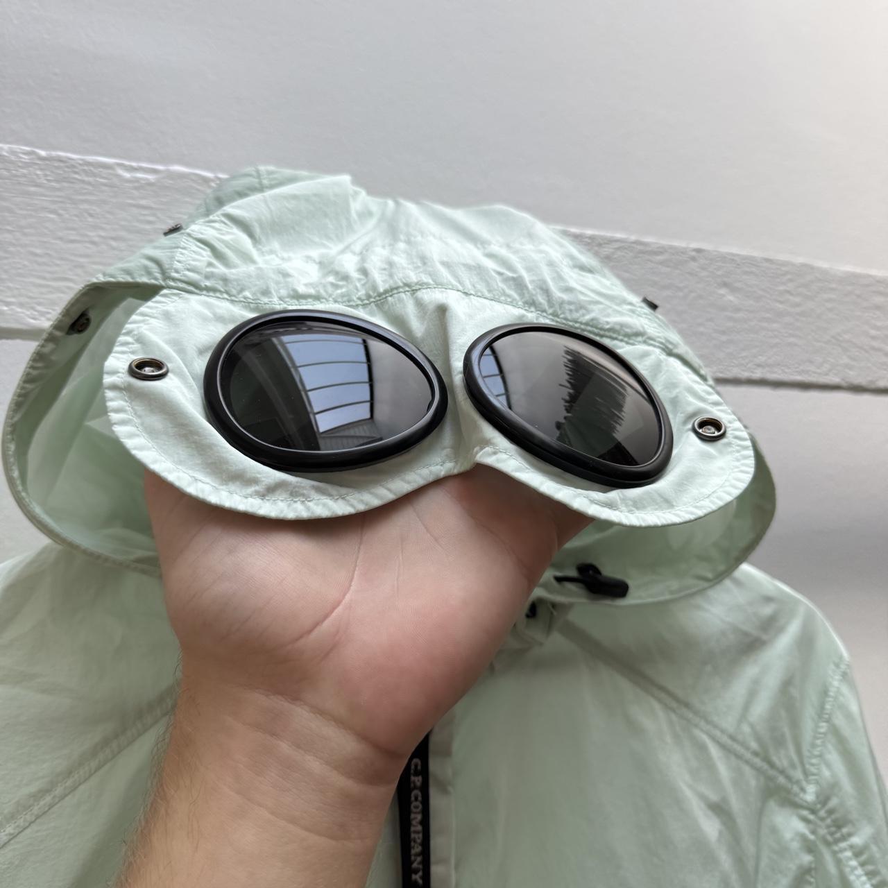 CP Company Chrome Goggle Jacket (M) | Large, Blue