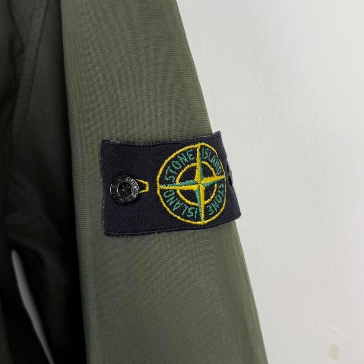 Stone Island Nylam Jacket – Olive Green (XXL) | XXL, Green