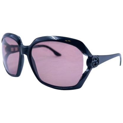 Vintage Gucci Oversized Sunglasses | O/S, Black