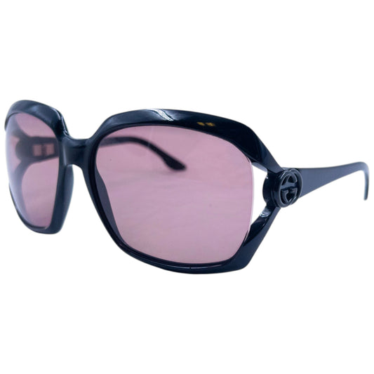 Vintage Gucci Oversized Sunglasses | O/S, Black