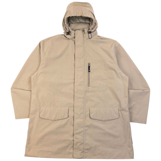 Vintage 2000s Armani Jeans Zip Up Rain Jacket Size XXL | XXL, Beige