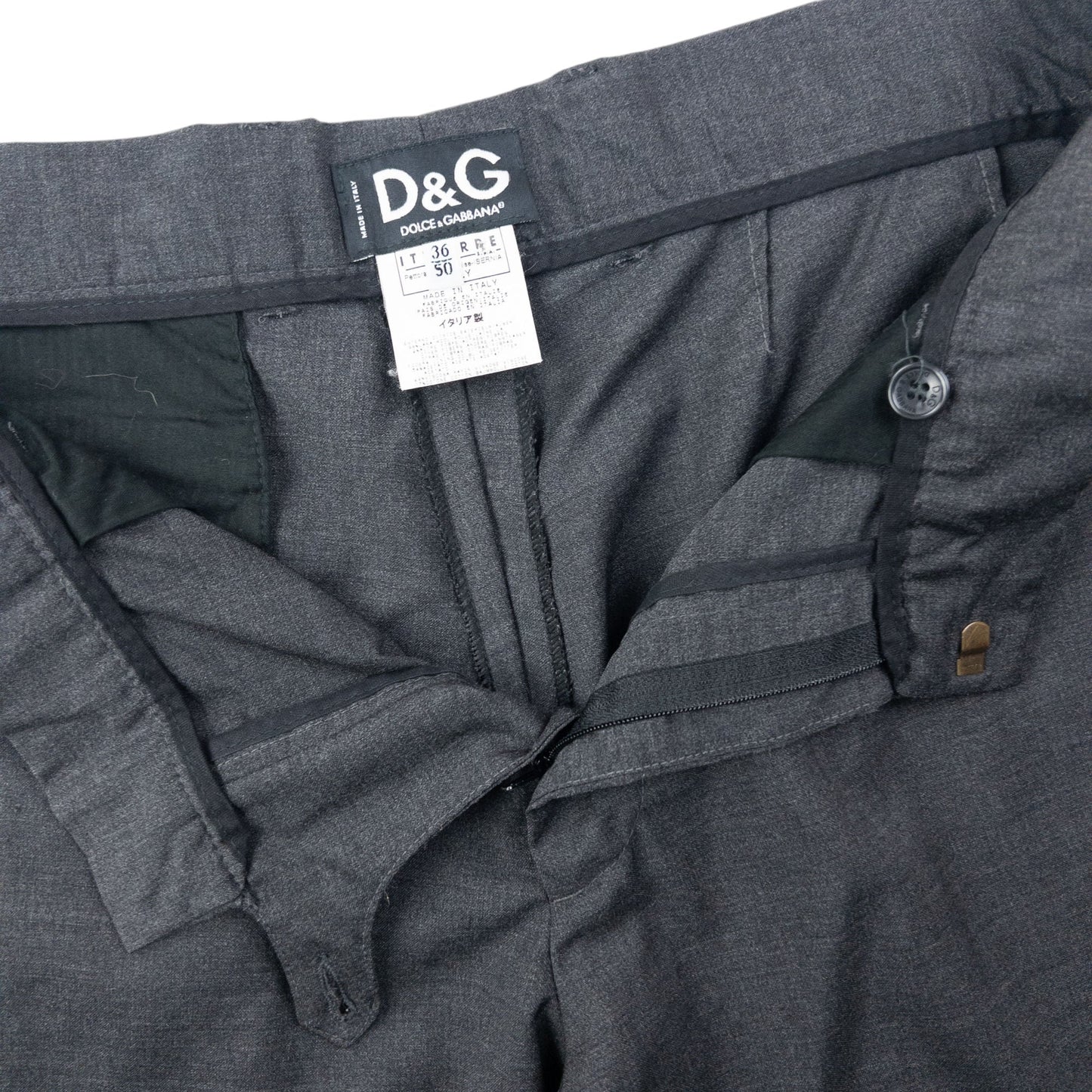 Vintage 2000s Dolce & Gabbana Trousers Size W33 | W33, Grey