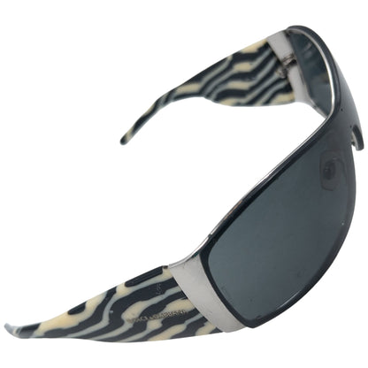 Vintage Dolce & Gabbana Zebra Stripe Sunglasses