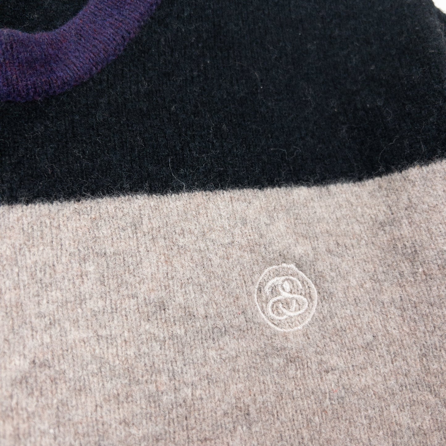 Vintage 2000s Stussy Striped Wool Jumper Size XS | XS, Multicoloured