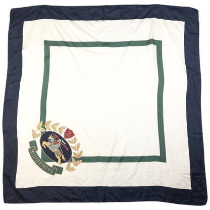 Vintage Burberry Silk Scarf