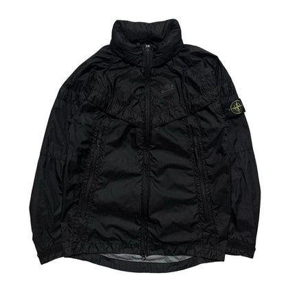 Stone Island Hyper Light Membrana Packable Jacket | Small, Black